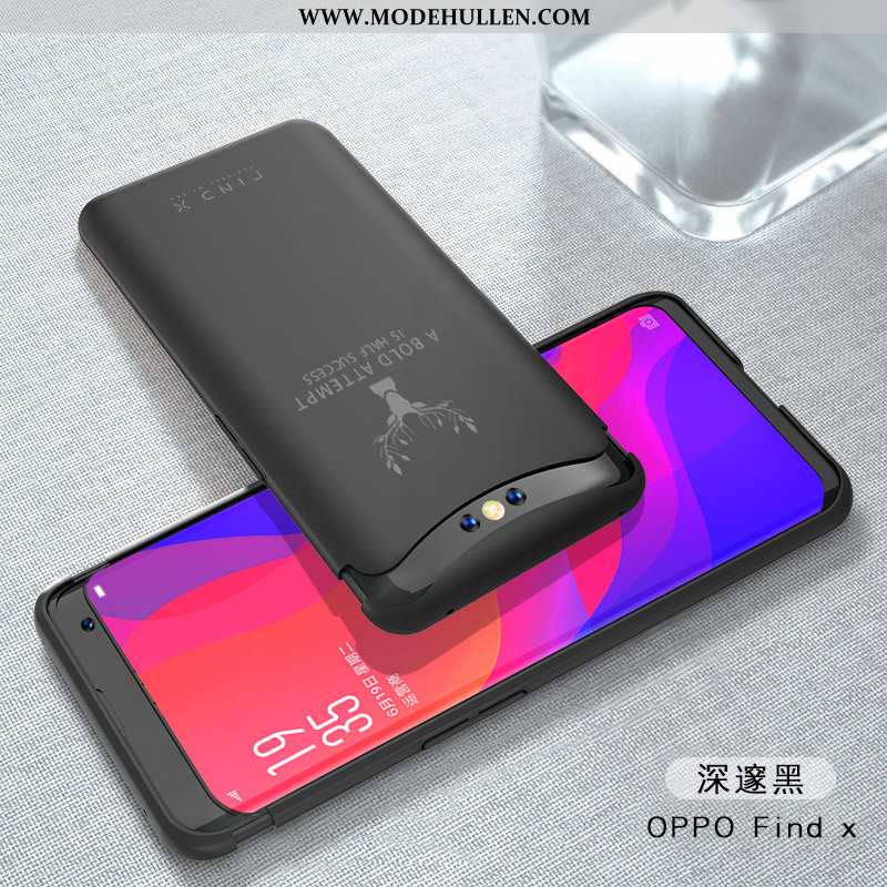 Hülle Oppo Find X Silikon Schutz Liebhaber Magnetismus Persönlichkeit Dünne Weiche Grün