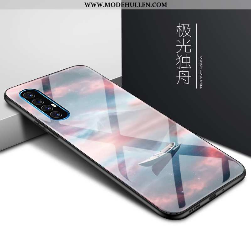 Hülle Oppo Reno 3 Pro Persönlichkeit Kreativ Schutz Handy Alles Inklusive Case Schwarz