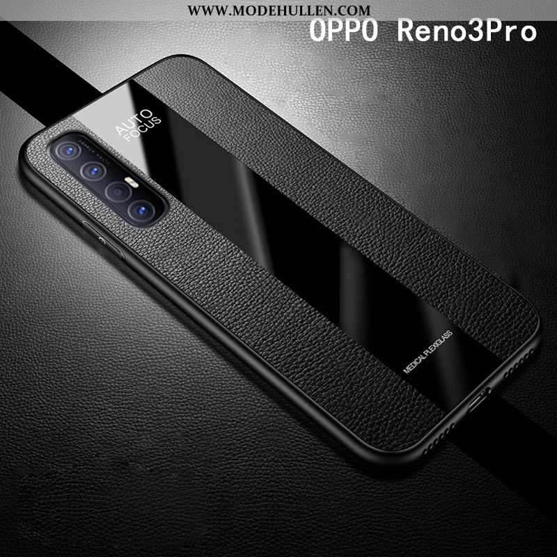 Hülle Oppo Reno 3 Pro Schutz Alles Inklusive Rot Handy Case Anti-sturz Rote