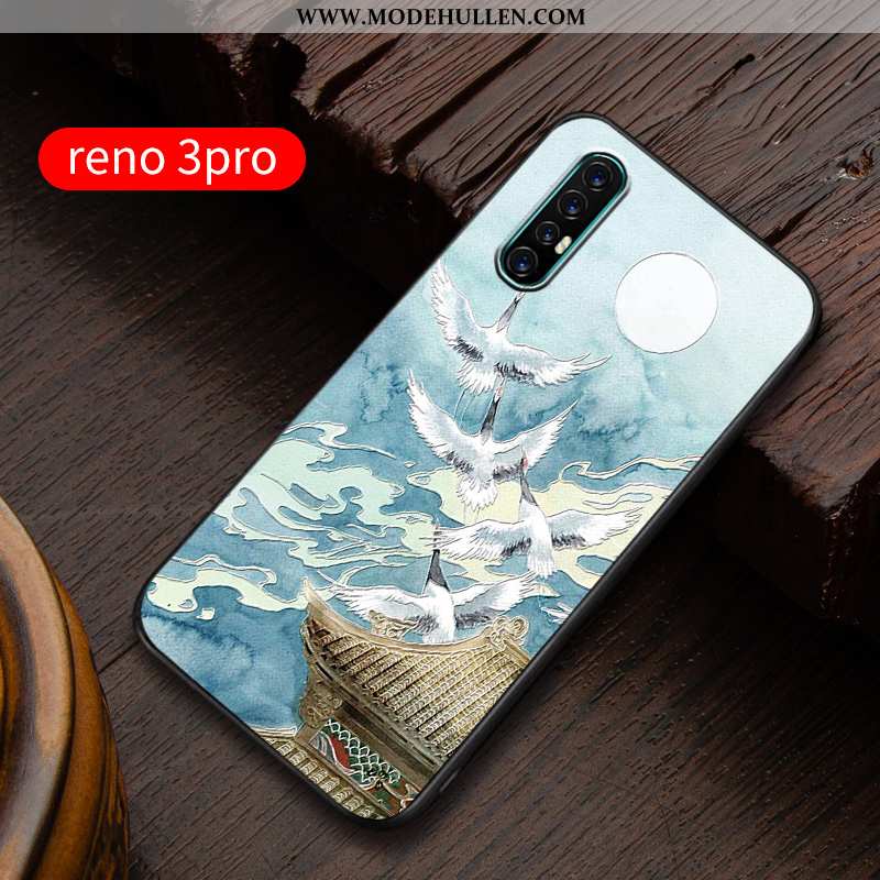 Hülle Oppo Reno 3 Pro Super Weiche Alles Inklusive Dünne Case Handy Blau