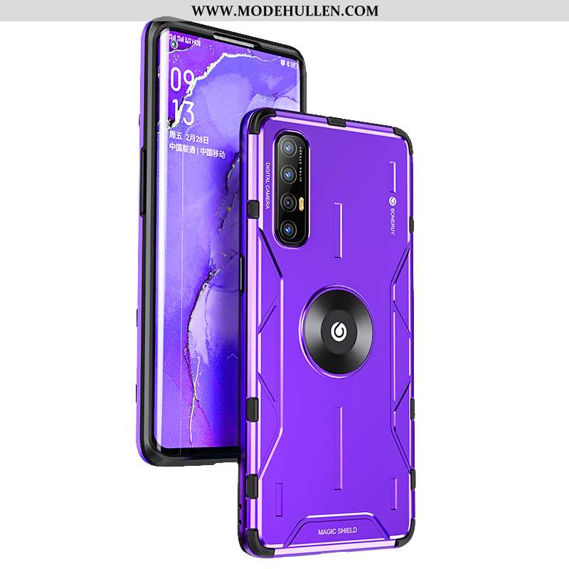 Hülle Oppo Reno 3 Pro Trend Super Handy Netto Rot Case Kreativ Lila