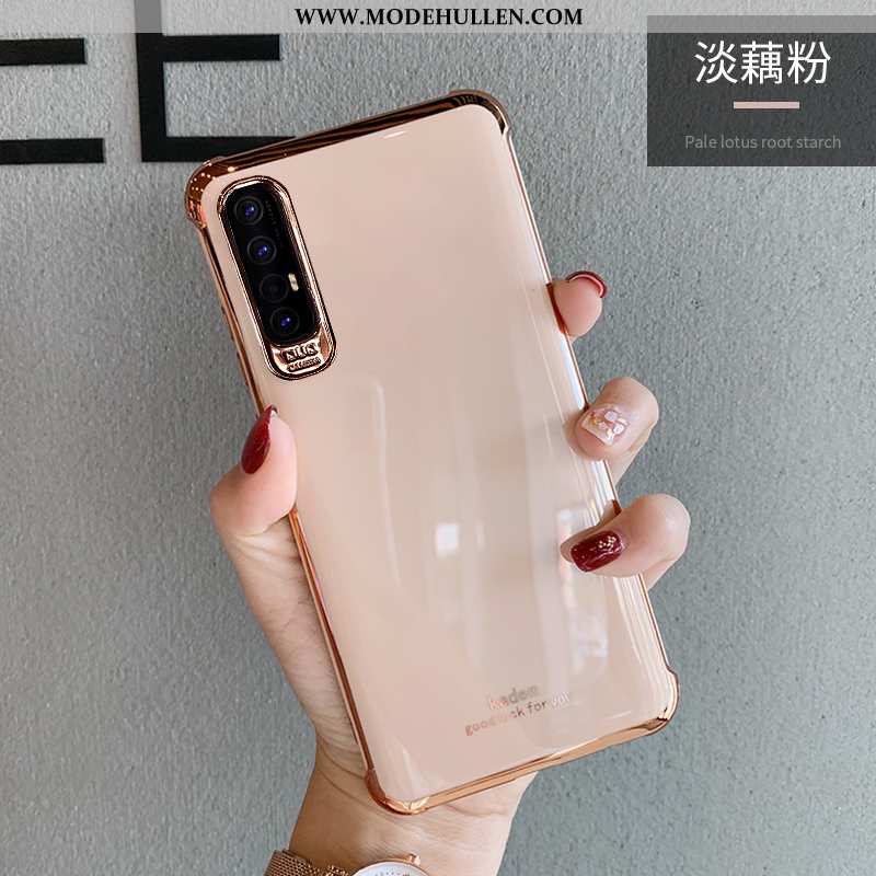 Hülle Oppo Reno 3 Pro Trend Weiche Persönlichkeit Luxus Case High-end Weiße