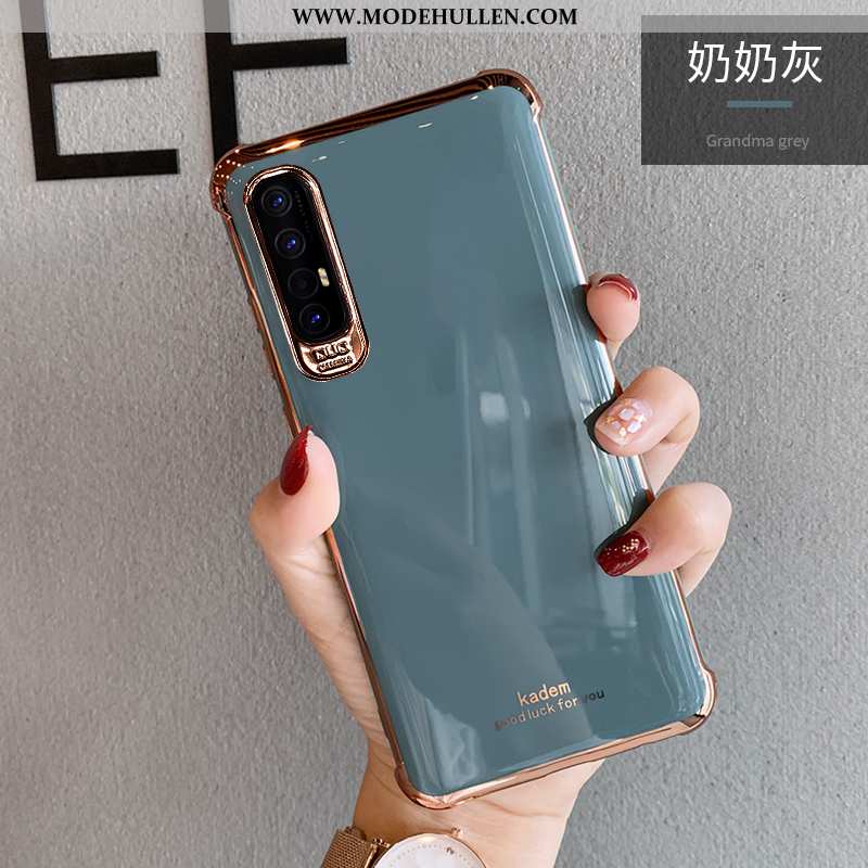 Hülle Oppo Reno 3 Pro Trend Weiche Persönlichkeit Luxus Case High-end Weiße