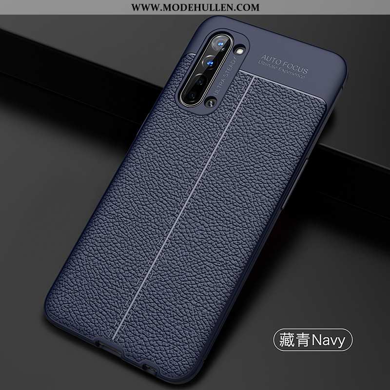 Hülle Oppo Reno 3 Silikon Handy Anti-sturz Schwarz Neu High-end Case