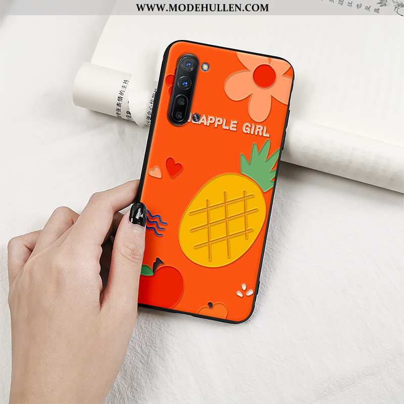 Hülle Oppo Reno 3 Silikon Schutz Handy Nette Trend Alles Inklusive Wind Orange