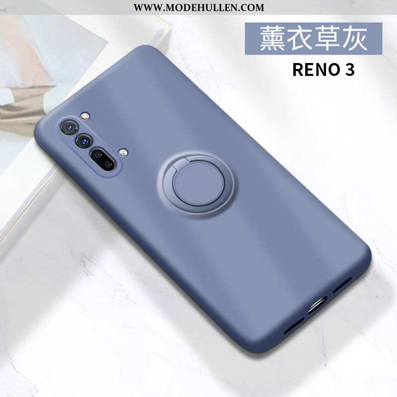 Hülle Oppo Reno 3 Trend Weiche Grün Schutz Silikon Case Alles Inklusive