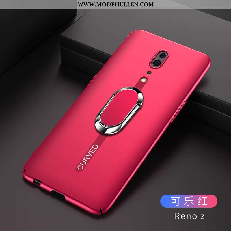 Hülle Oppo Reno Z Nubuck Super Grün Handy Alles Inklusive Case