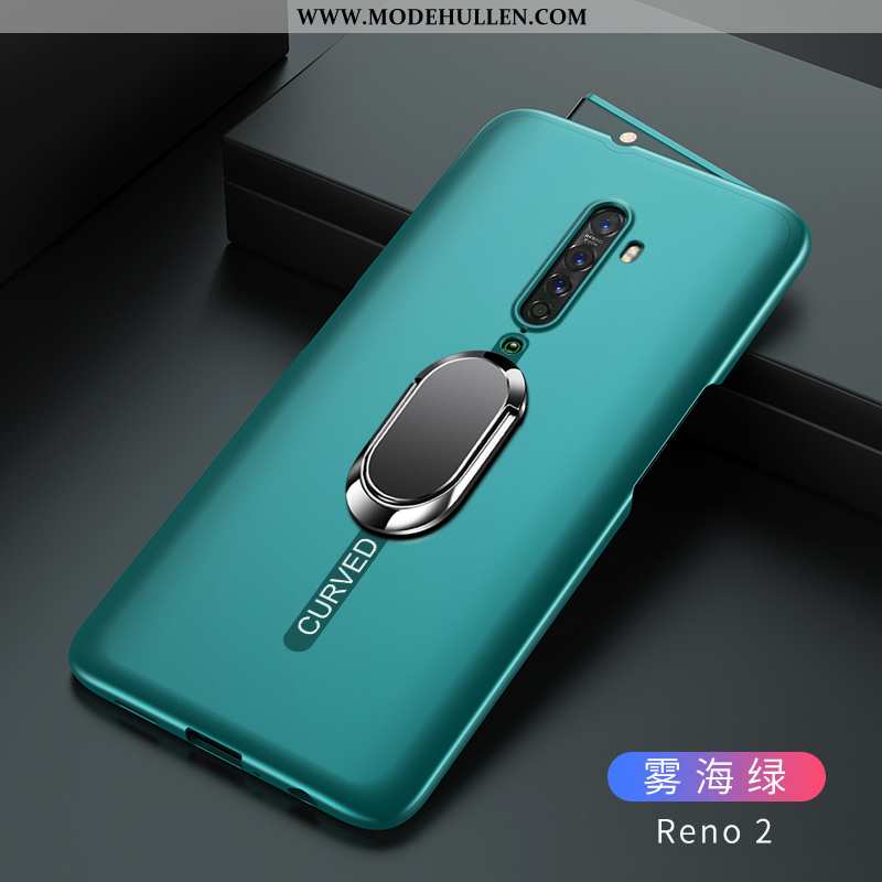 Hülle Oppo Reno2 Super Dünne Schutz Schwer Trend Case Dunkelblau