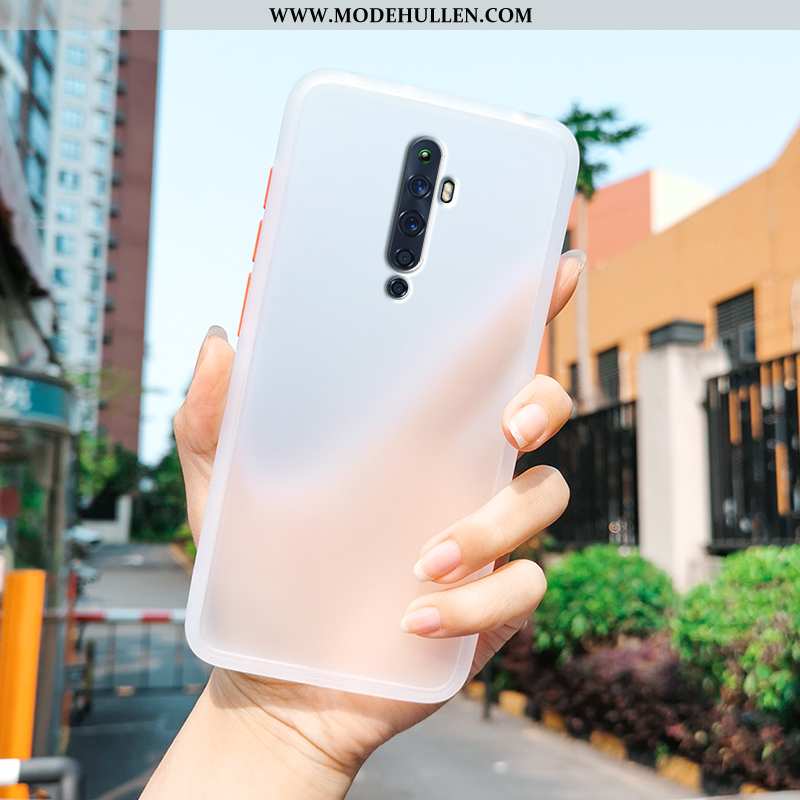 Hülle Oppo Reno2 Z Schutz Transparent Nubuck Grenze Trend Case Weiße