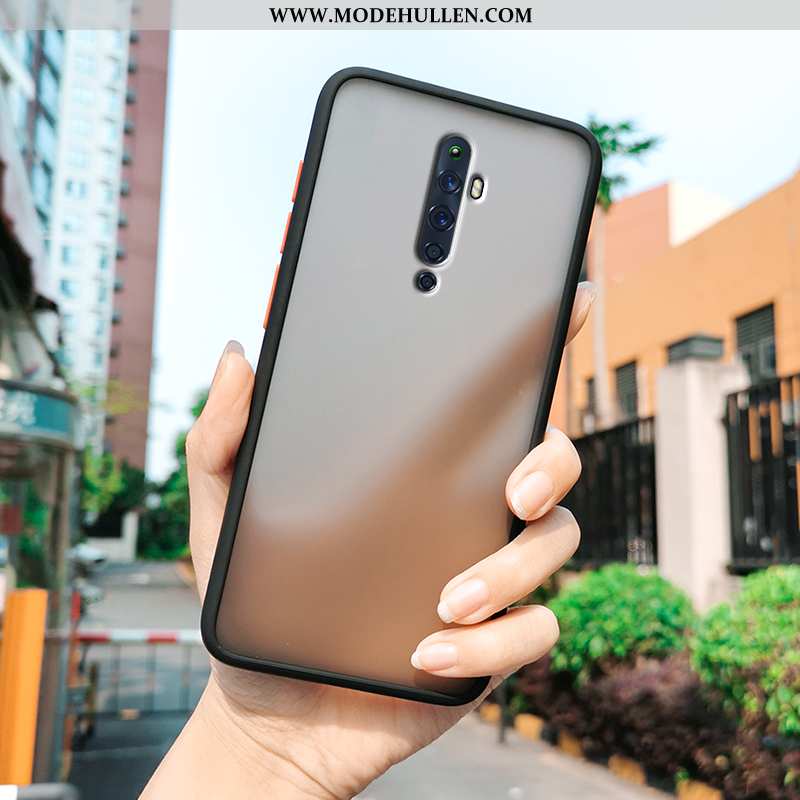 Hülle Oppo Reno2 Z Schutz Transparent Nubuck Grenze Trend Case Weiße