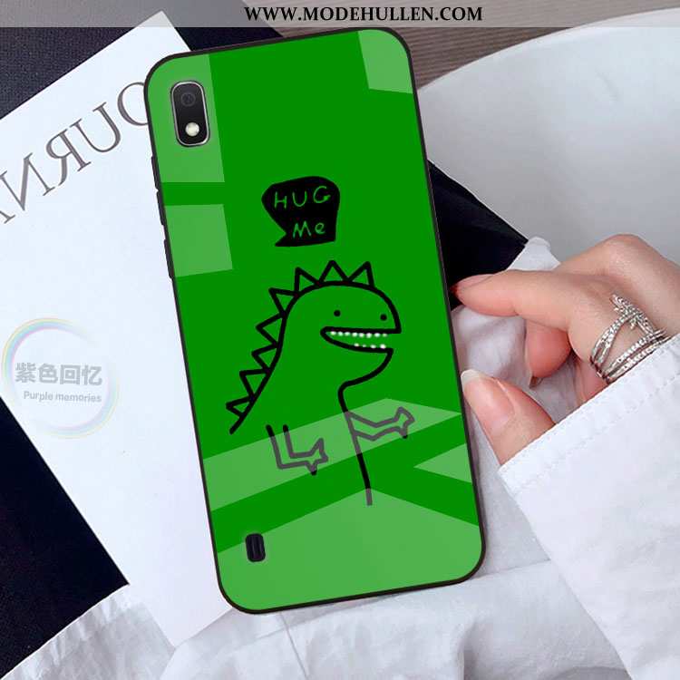 Hülle Samsung Galaxy A10 Karikatur Nette Schutz Handy Gelb Case Gelbe