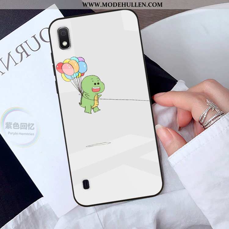 Hülle Samsung Galaxy A10 Nette Glas Sterne Rosa Karikatur Handy