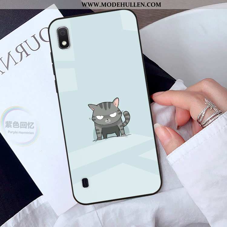 Hülle Samsung Galaxy A10 Nette Glas Sterne Rosa Karikatur Handy