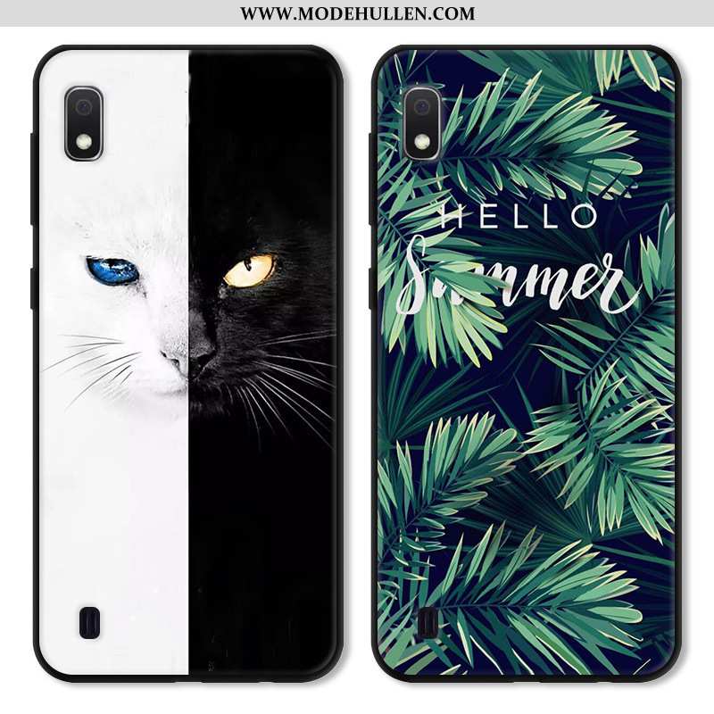 Hülle Samsung Galaxy A10 Persönlichkeit Kreativ Handy Anti-sturz Karikatur Grün Case