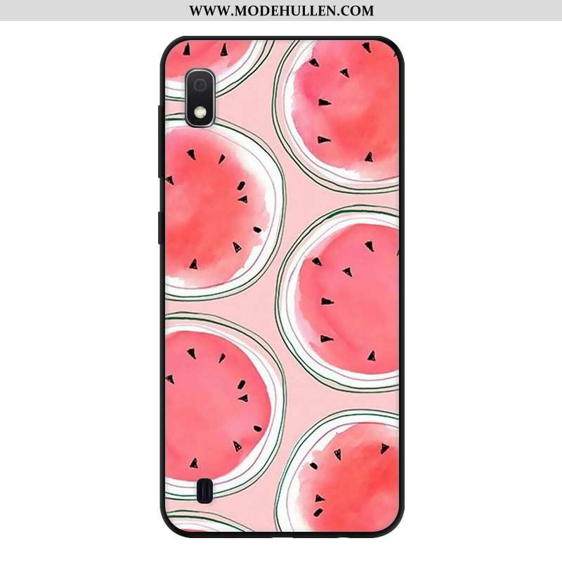 Hülle Samsung Galaxy A10 Persönlichkeit Kreativ Handy Anti-sturz Karikatur Grün Case