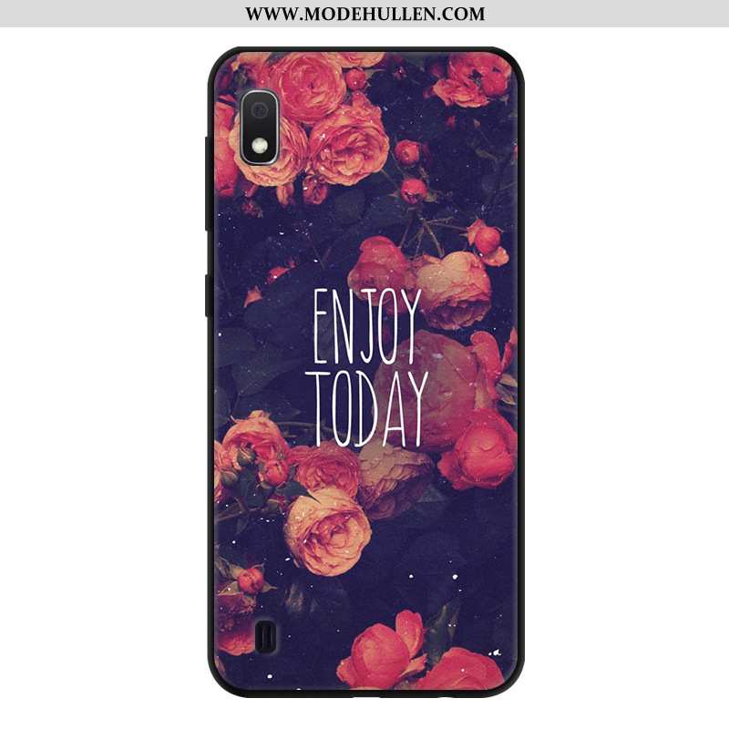 Hülle Samsung Galaxy A10 Persönlichkeit Kreativ Handy Anti-sturz Karikatur Grün Case