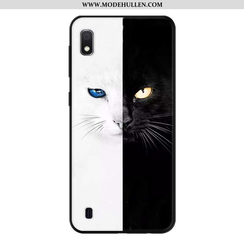 Hülle Samsung Galaxy A10 Persönlichkeit Kreativ Handy Anti-sturz Karikatur Grün Case