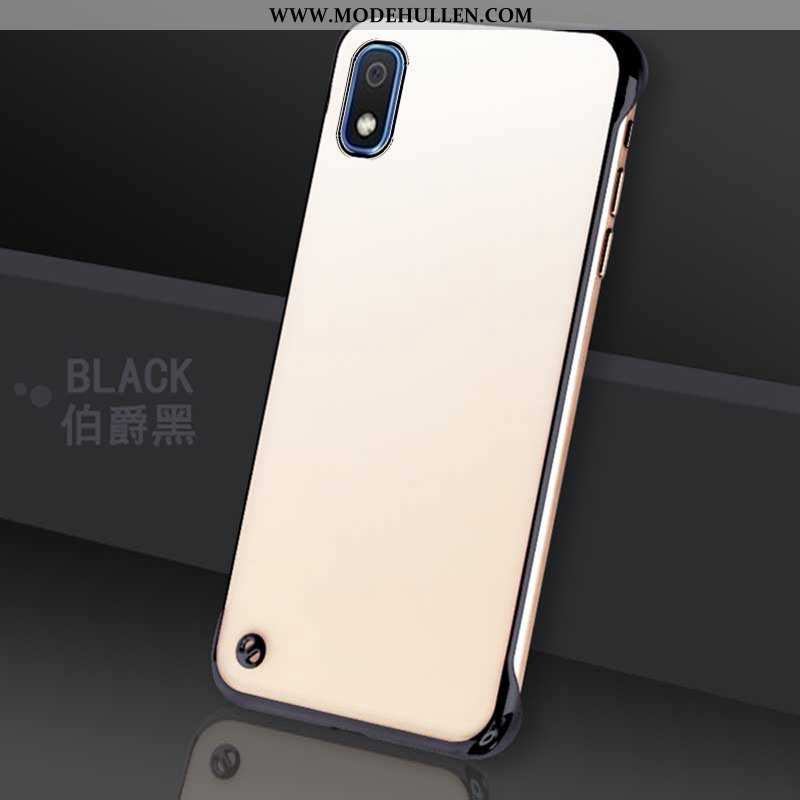 Hülle Samsung Galaxy A10 Schutz Handy Case Rot Anti-sturz Sterne Rote