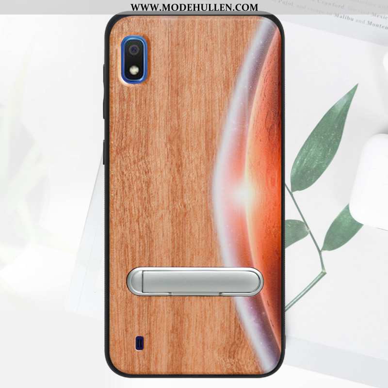 Hülle Samsung Galaxy A10 Schutz Muster 2020 Alles Inklusive Handy Sterne Grün