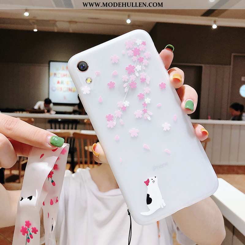 Hülle Samsung Galaxy A10 Schutz Persönlichkeit Alles Inklusive Case Sakura Kreativ Weiß Weiße