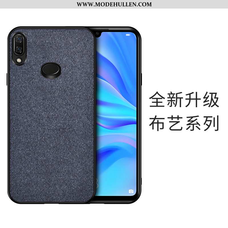 Hülle Samsung Galaxy A10s Kreativ Silikon Case Business Dunkelblau Einfassung