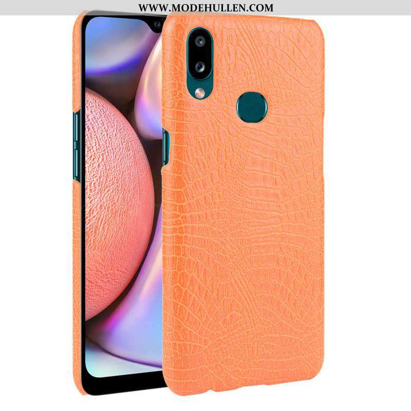 Hülle Samsung Galaxy A10s Schutz Muster Schwarz Schwer Handy Case