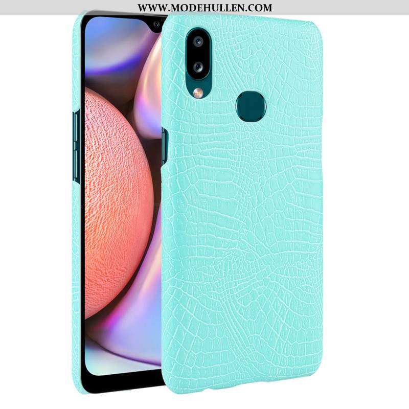 Hülle Samsung Galaxy A10s Schutz Muster Schwarz Schwer Handy Case