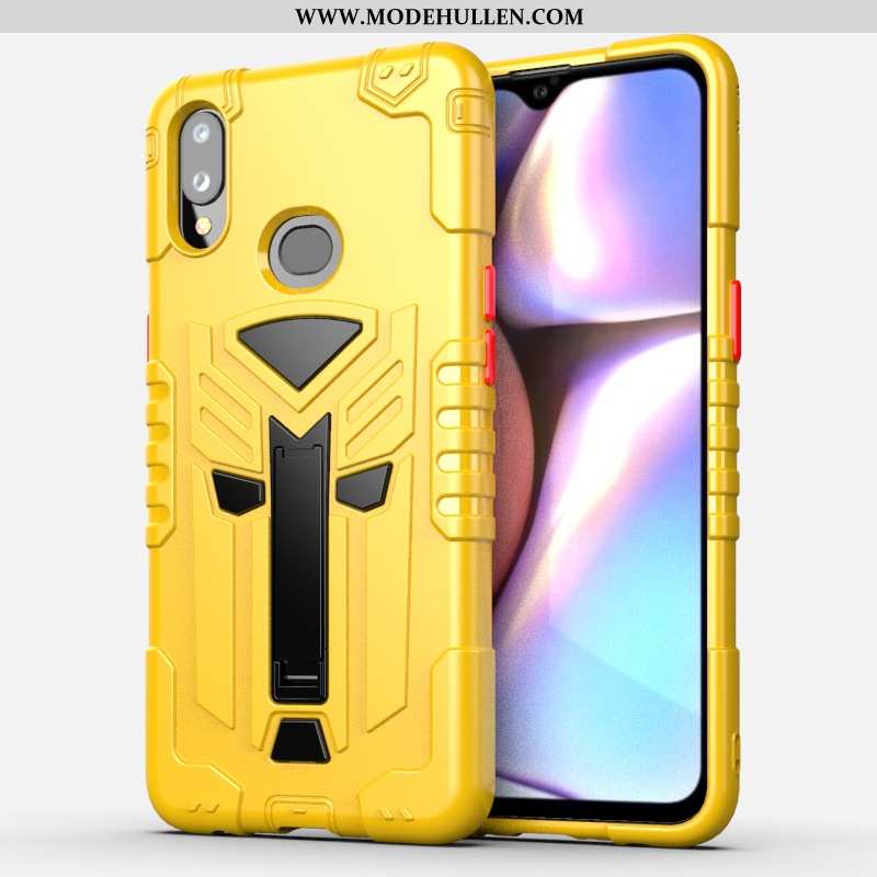 Hülle Samsung Galaxy A10s Weiche Schutz Halterung Case Handy Für Gelbe