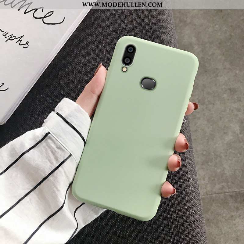 Hülle Samsung Galaxy A10s Weiche Silikon Gelb Sterne Anti-sturz Handy Case Gelbe