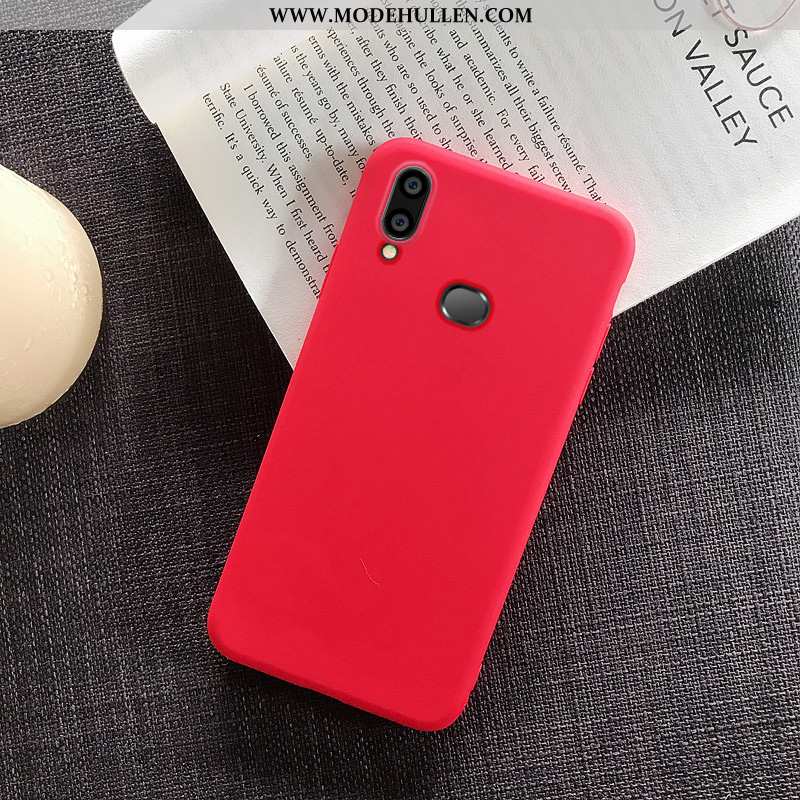 Hülle Samsung Galaxy A10s Weiche Silikon Gelb Sterne Anti-sturz Handy Case Gelbe