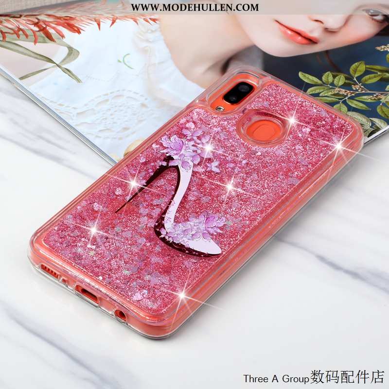 Hülle Samsung Galaxy A20e Nette Schutz Sterne Handy Alles Inklusive Rosa