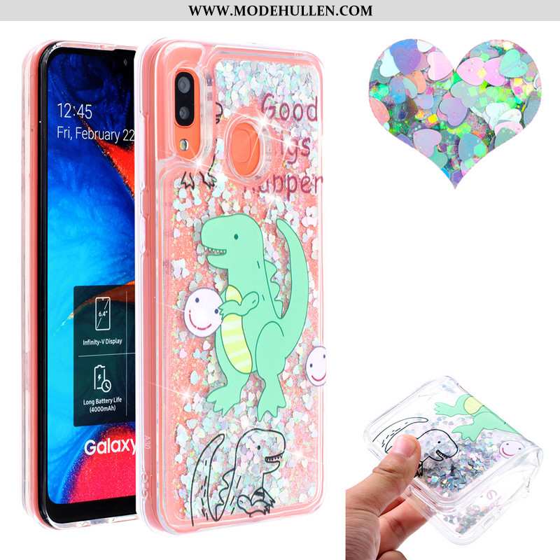 Hülle Samsung Galaxy A20e Treibsand Anti-sturz Handy 2020 Rosa Case