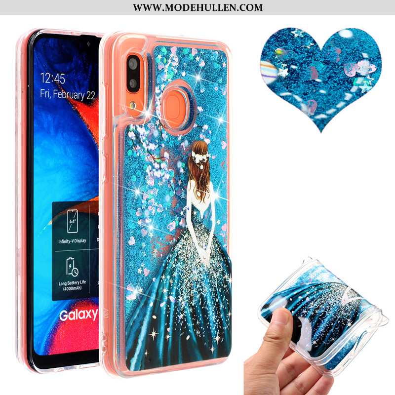 Hülle Samsung Galaxy A20e Treibsand Anti-sturz Handy 2020 Rosa Case