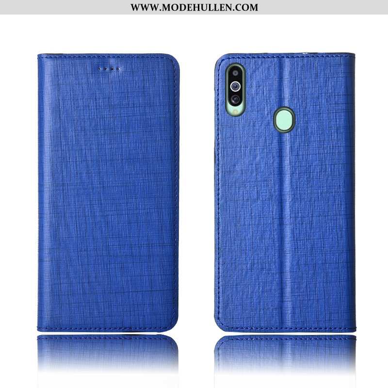 Hülle Samsung Galaxy A20s Silikon Schutz Handy Weiche Neu Trend Blau