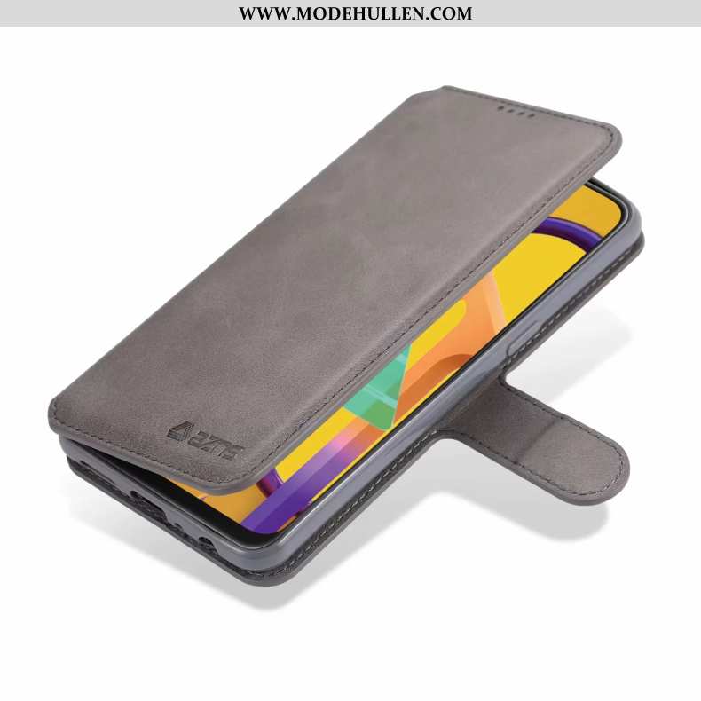 Hülle Samsung Galaxy A20s Weiche Silikon Case Grau Schutz Handy Anti-sturz