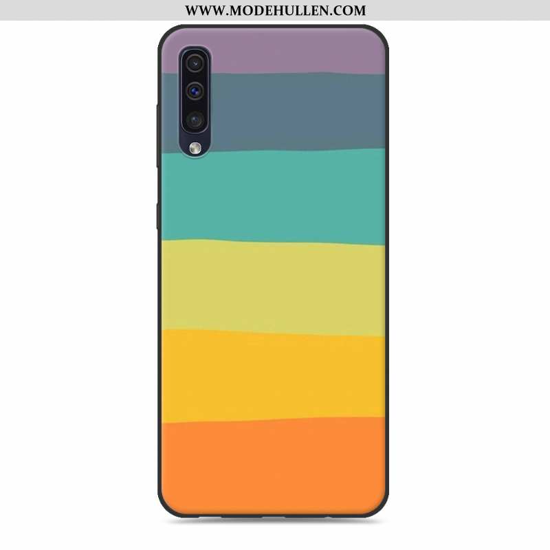 Hülle Samsung Galaxy A30s Trend Weiche Handy Case Neu Rosa Anti-sturz