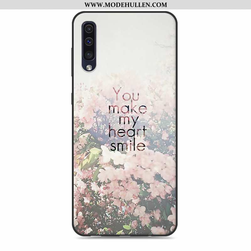 Hülle Samsung Galaxy A30s Trend Weiche Handy Case Neu Rosa Anti-sturz