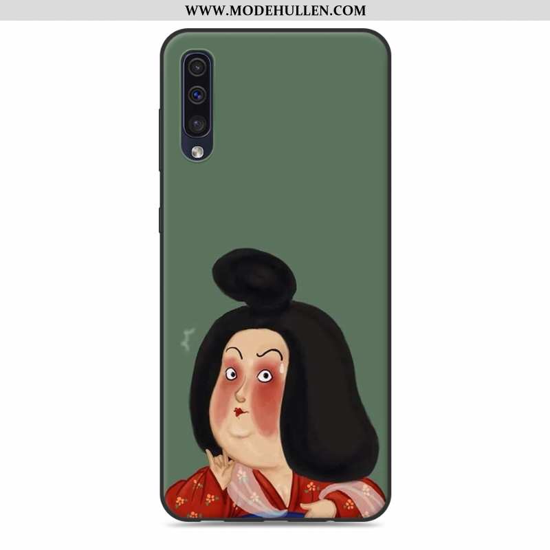 Hülle Samsung Galaxy A30s Weiche Silikon Handy Schutz Case Trend Rosa