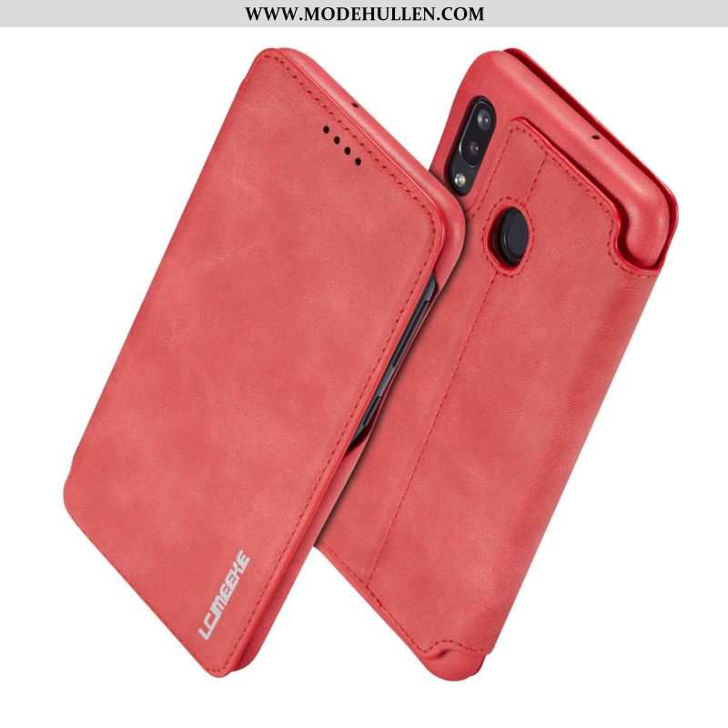 Hülle Samsung Galaxy A40 Trend Schutz Rot Handy Alles Inklusive Clamshell Rote