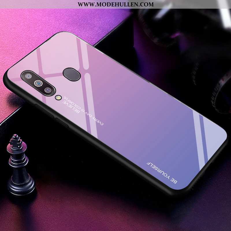 Hülle Samsung Galaxy A40s Persönlichkeit Trend Neu Sterne High-end Anti-sturz Lila