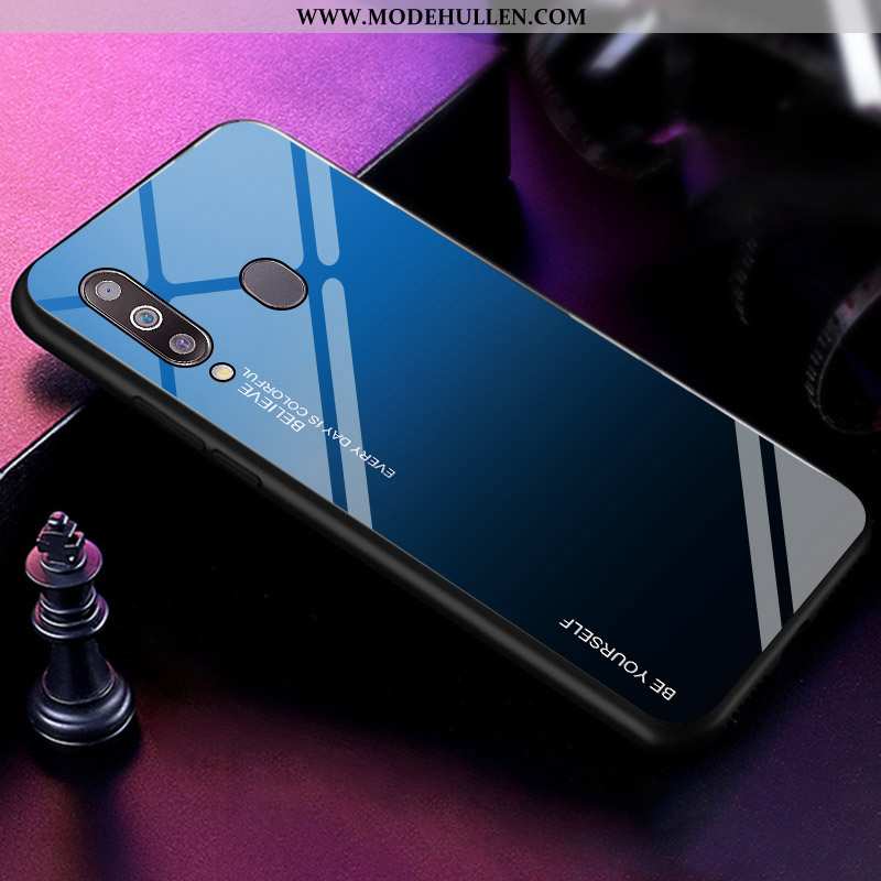 Hülle Samsung Galaxy A40s Persönlichkeit Trend Neu Sterne High-end Anti-sturz Lila