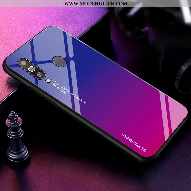 Hülle Samsung Galaxy A40s Persönlichkeit Trend Neu Sterne High-end Anti-sturz Lila