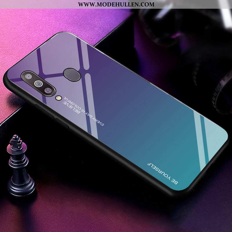 Hülle Samsung Galaxy A40s Persönlichkeit Trend Neu Sterne High-end Anti-sturz Lila