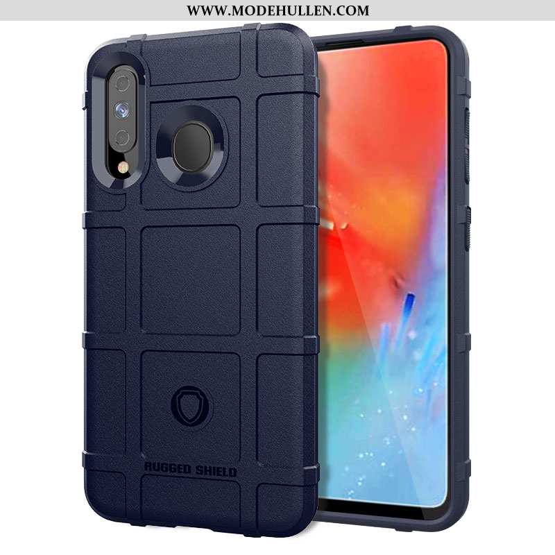 Hülle Samsung Galaxy A40s Schutz Nubuck Grau Case Persönlichkeit Taktiken