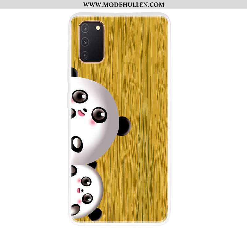 Hülle Samsung Galaxy A41 Aus Holz Muster Alles Inklusive Bär Case Anti-sturz Handy Grün