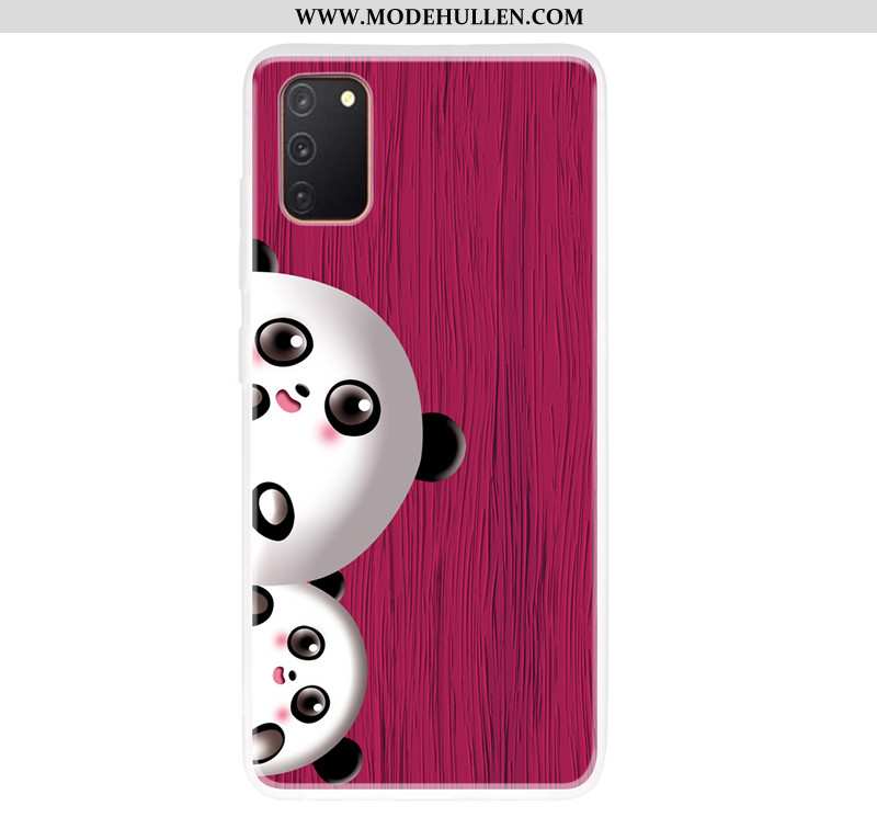 Hülle Samsung Galaxy A41 Aus Holz Muster Alles Inklusive Bär Case Anti-sturz Handy Grün