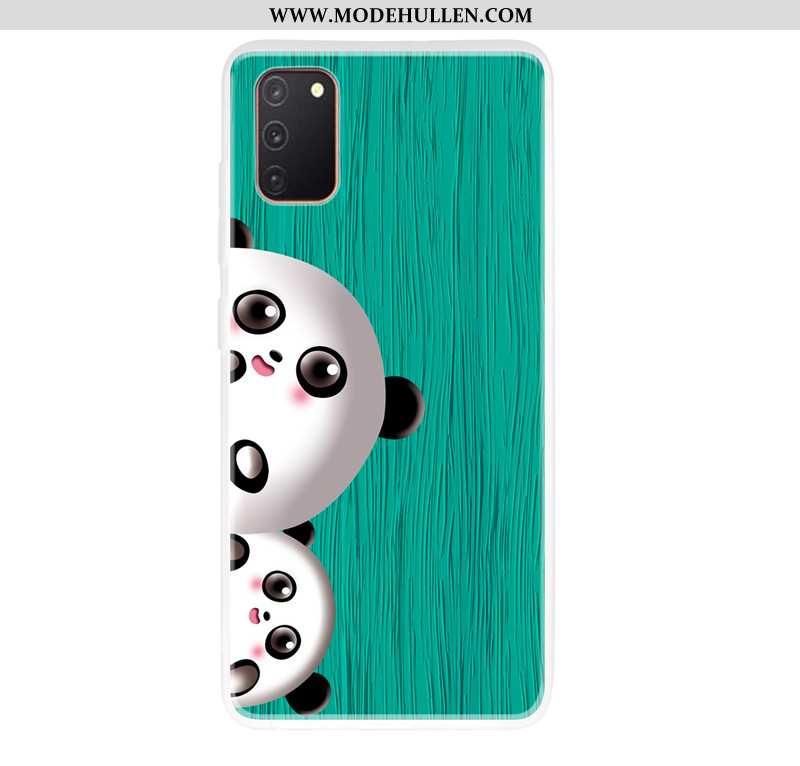 Hülle Samsung Galaxy A41 Aus Holz Muster Alles Inklusive Bär Case Anti-sturz Handy Grün