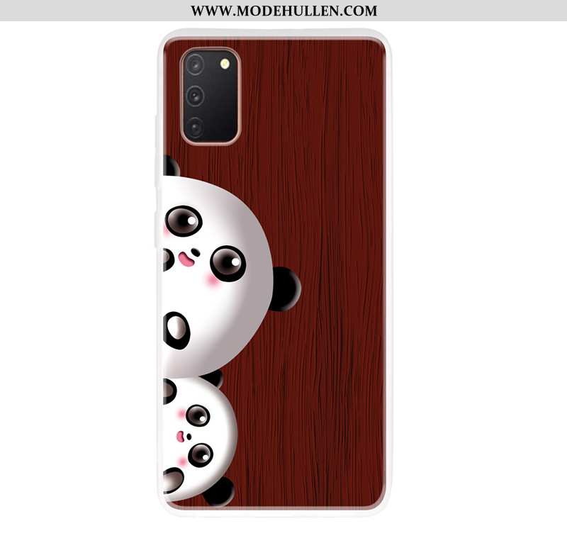 Hülle Samsung Galaxy A41 Aus Holz Muster Alles Inklusive Bär Case Anti-sturz Handy Grün