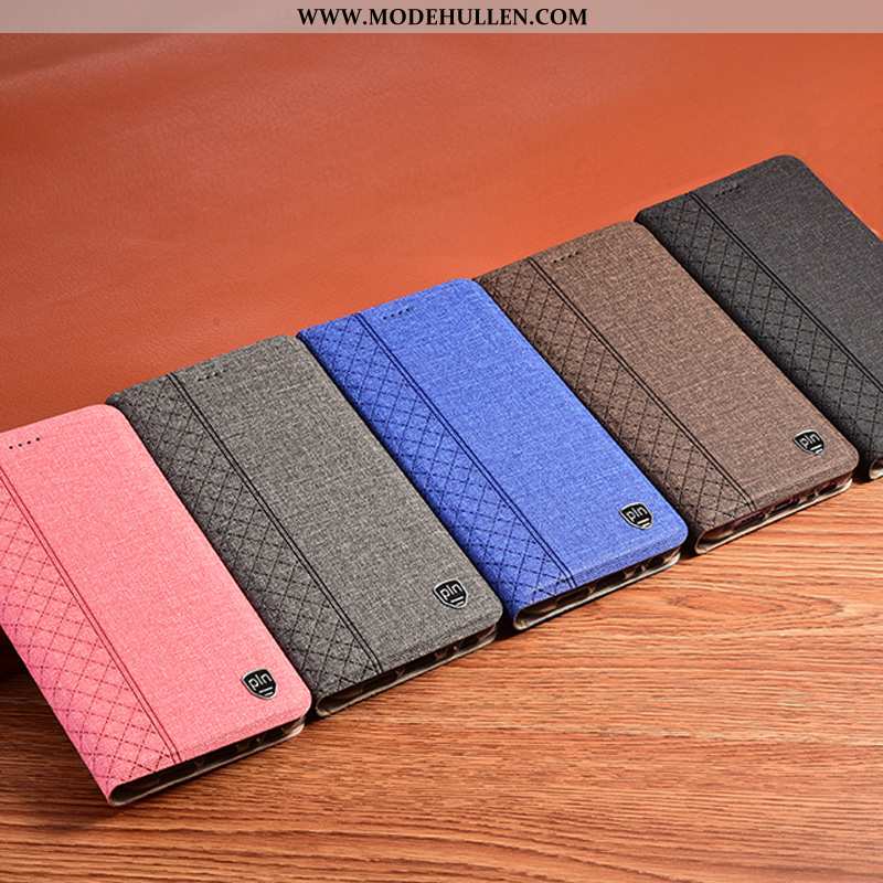 Hülle Samsung Galaxy A41 Schutz Baumwolle Und Leinen Rosa Folio Alles Inklusive Case Sterne