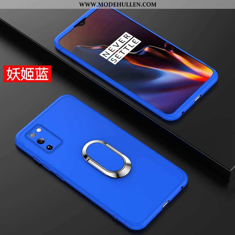 Hülle Samsung Galaxy A41 Schutz Handy Blau Sterne Alles Inklusive Case